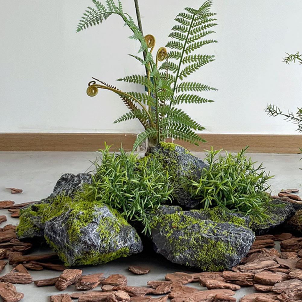 Bonsai Rock Garden - Weather Resistant Faux Stone Realistic Landscape