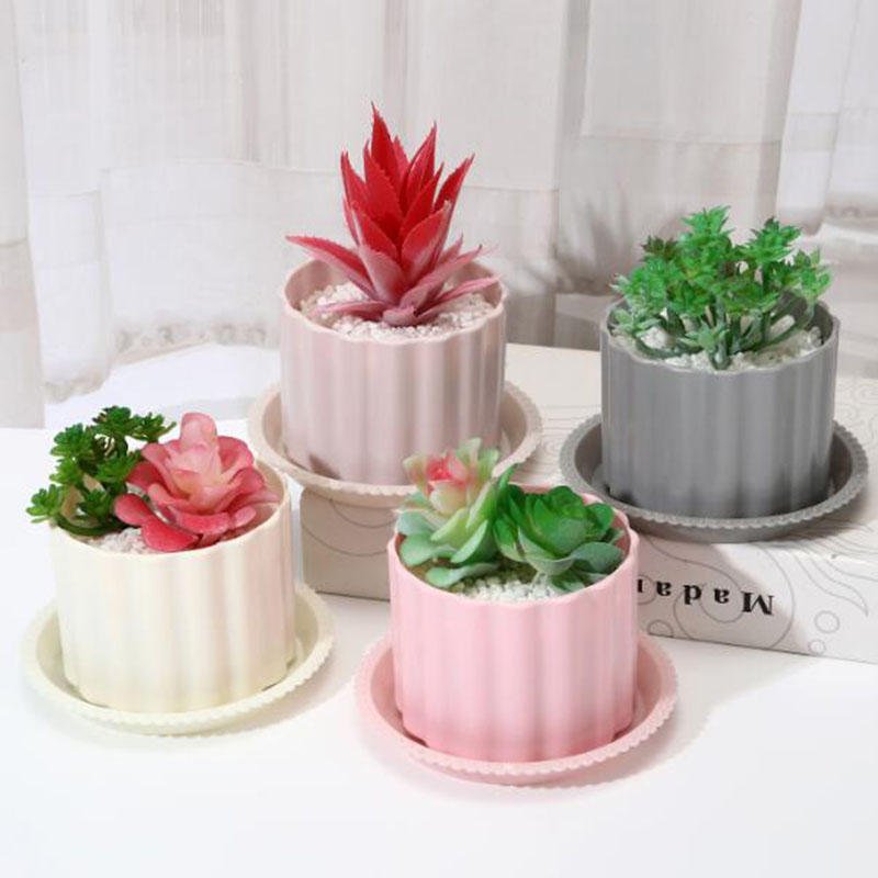 Bonsai Garden Europe - Nordic Style Plastic Flowerpot Green Radish