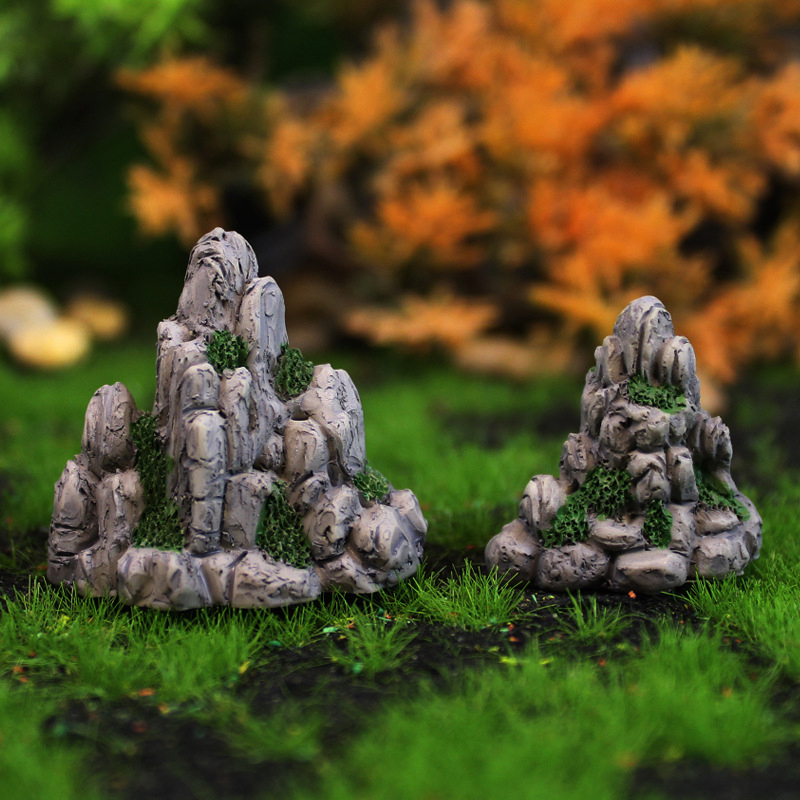 Mini Mountain Miniature Fake S - Bonsai Rock Garden review and price