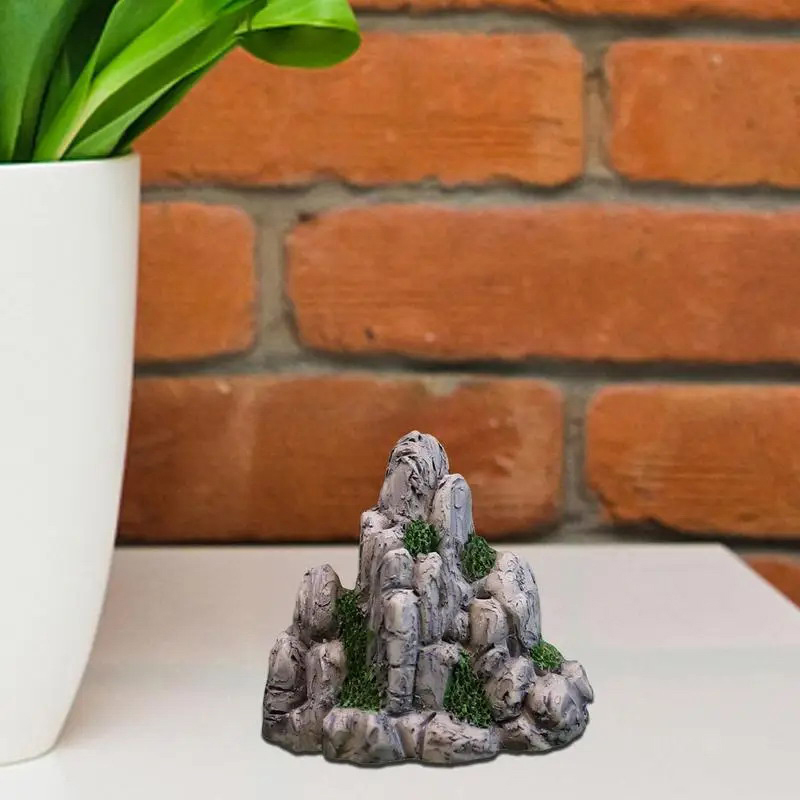 1pc Mountain Miniature Fake St - Bonsai Rock Garden review and price
