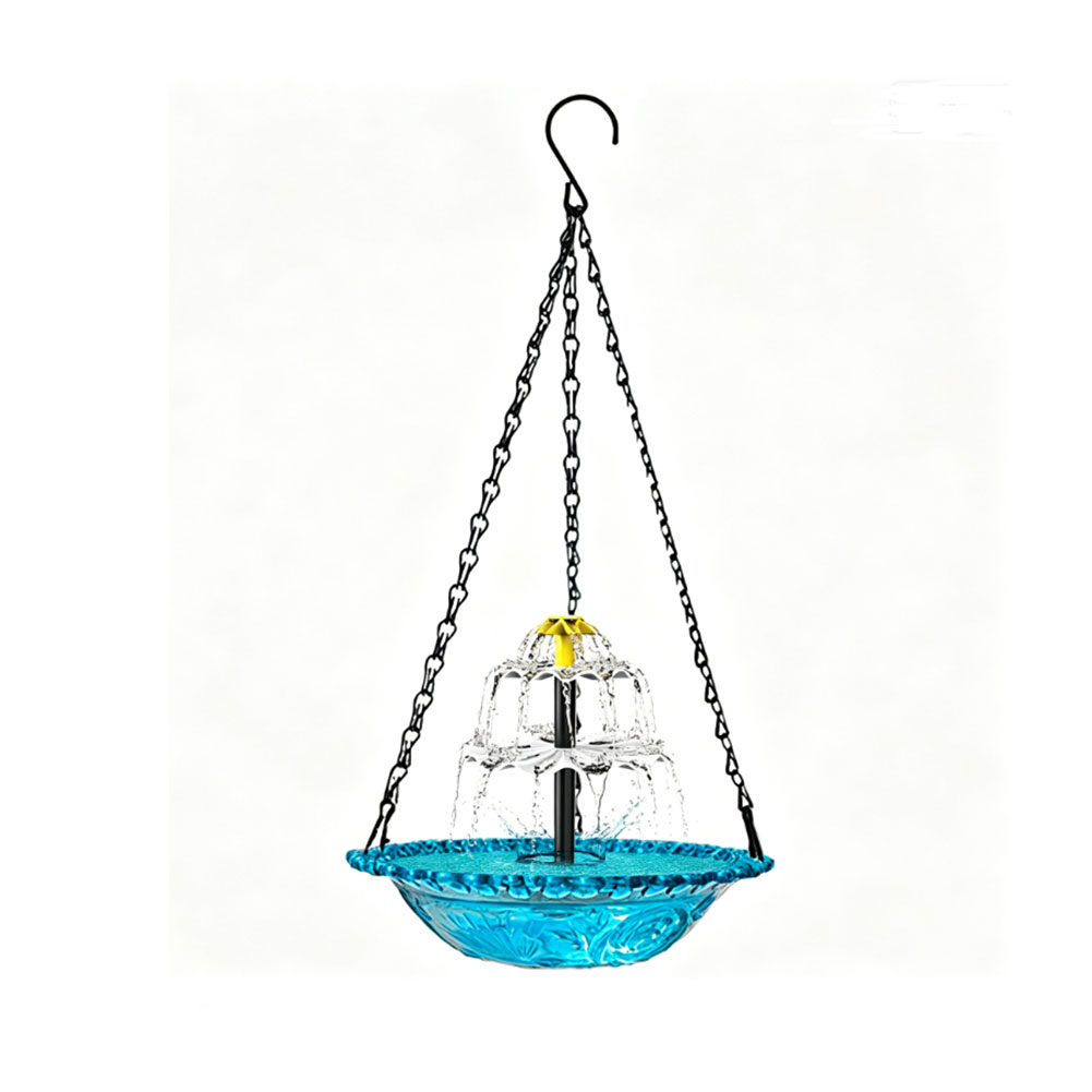 Solar Bird Bath Fountain with  - Bonsai Garden Backyard review and price