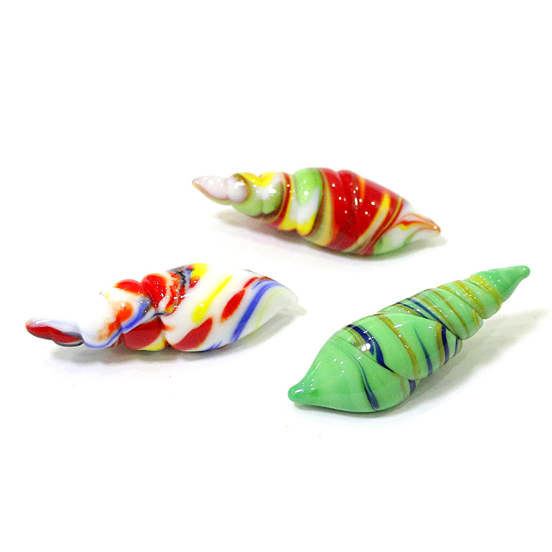 Cute Mini Glass Shell Conch Or - Bonsai Garden Europe review and price