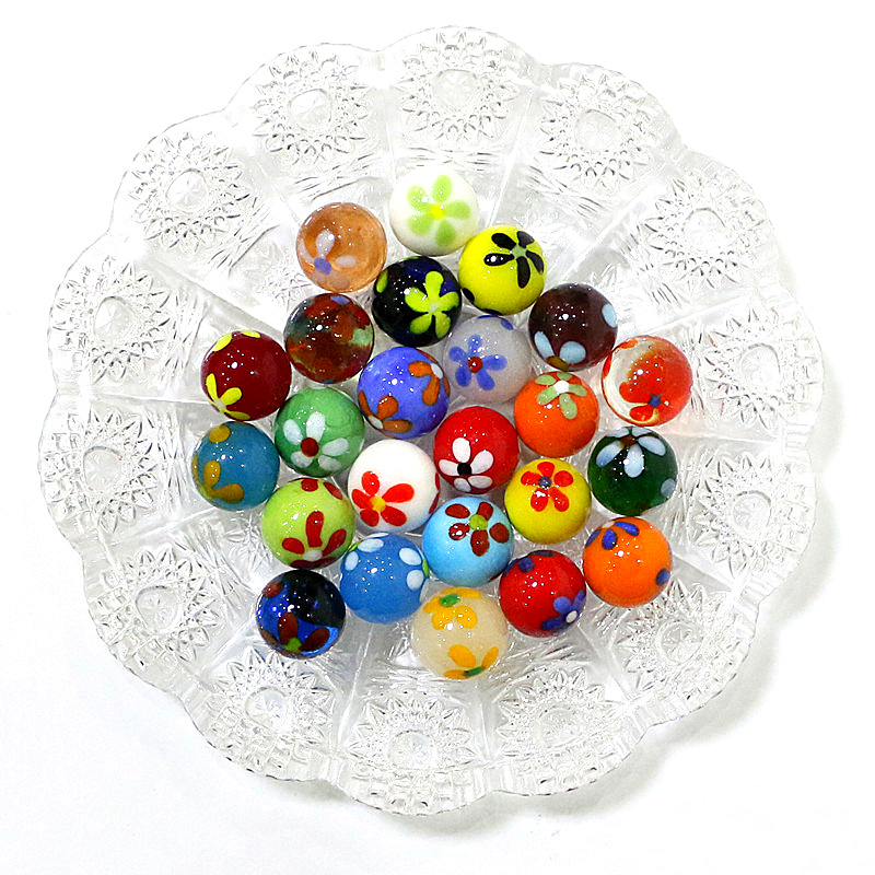 6pcs 16mm Colorful Rare Glass  - Bonsai Garden Europe review and price