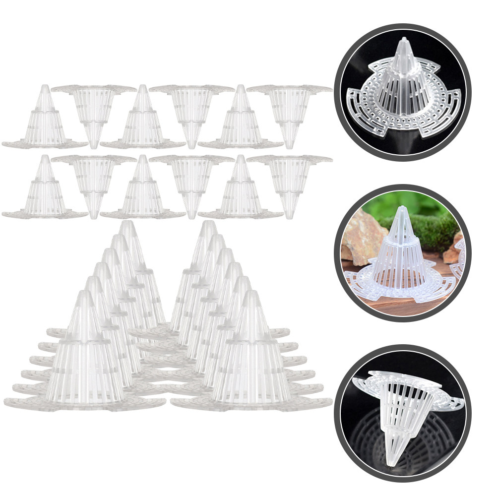 24Pcs High-Durability PP Cone  - Bonsai Garden And Cafe review and price