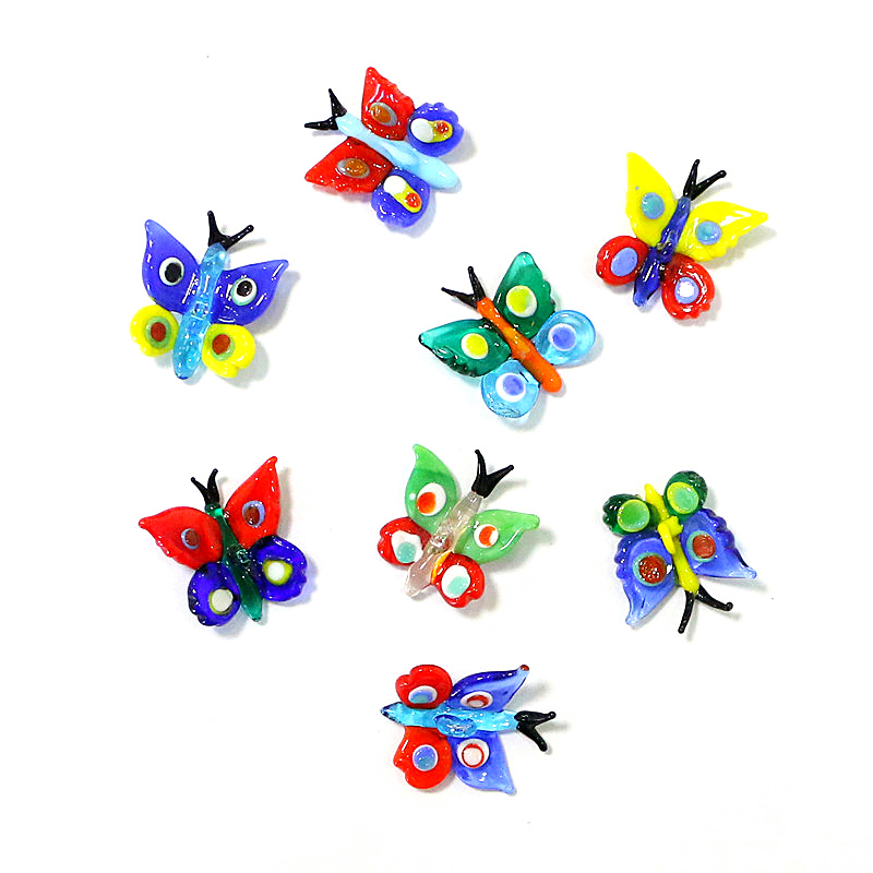 Mini Glass Butterfly Pendant C - Bonsai Garden Europe review and price