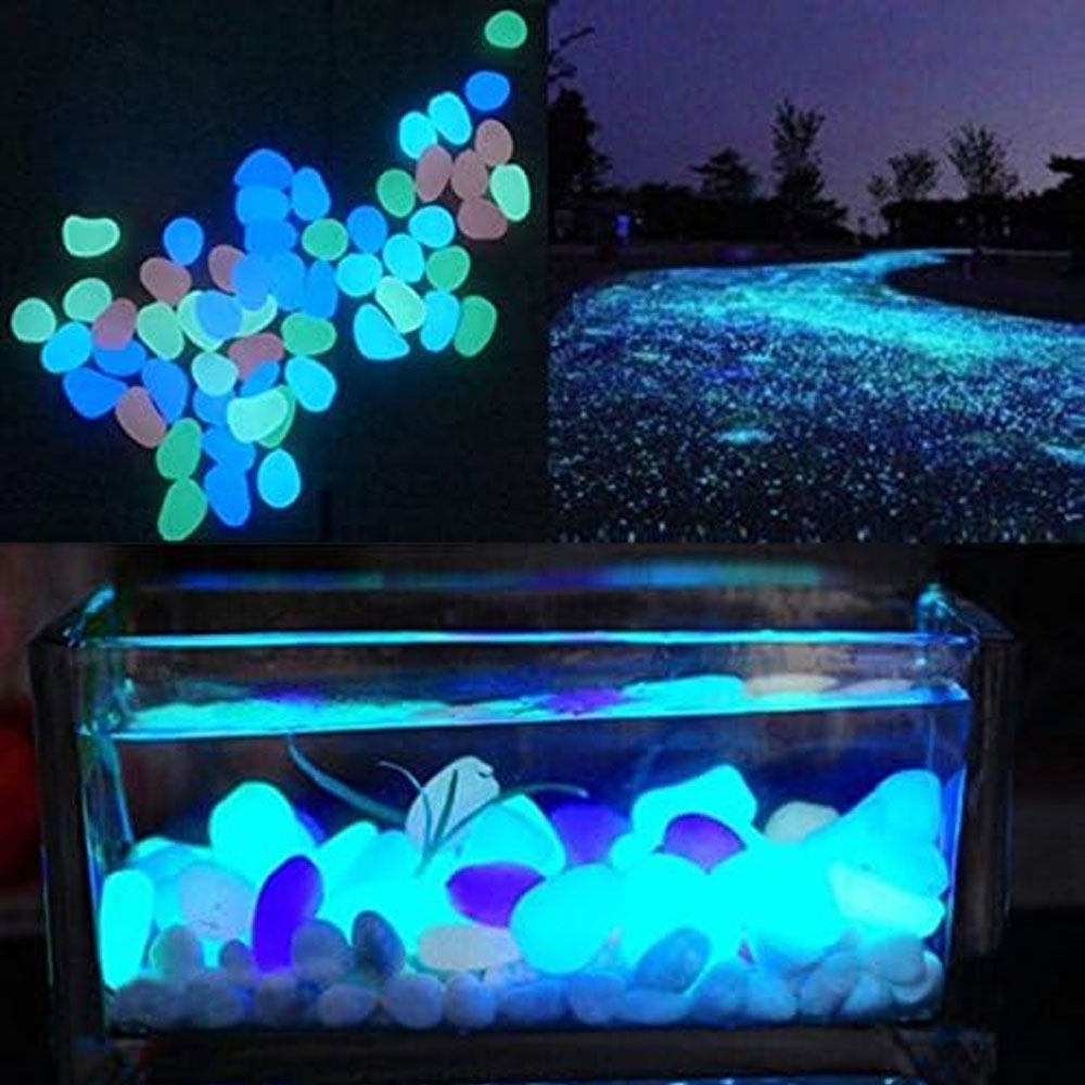 Fish Tank Rocks Glow Blue Pebb - Bonsai Rock Garden review and price