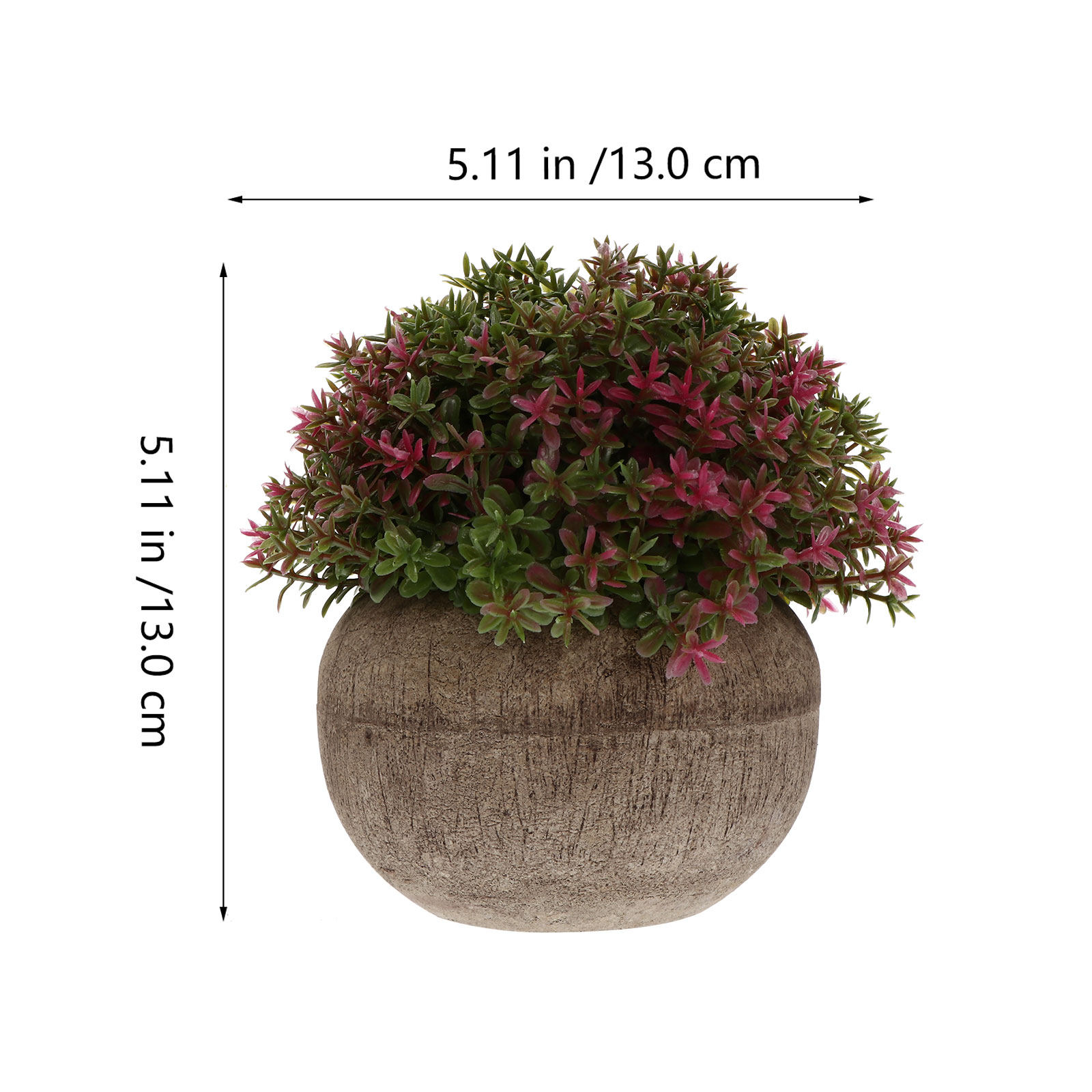 Mini Plastic Bonsai Realistic  - Bonsai Garden And Cafe review and price