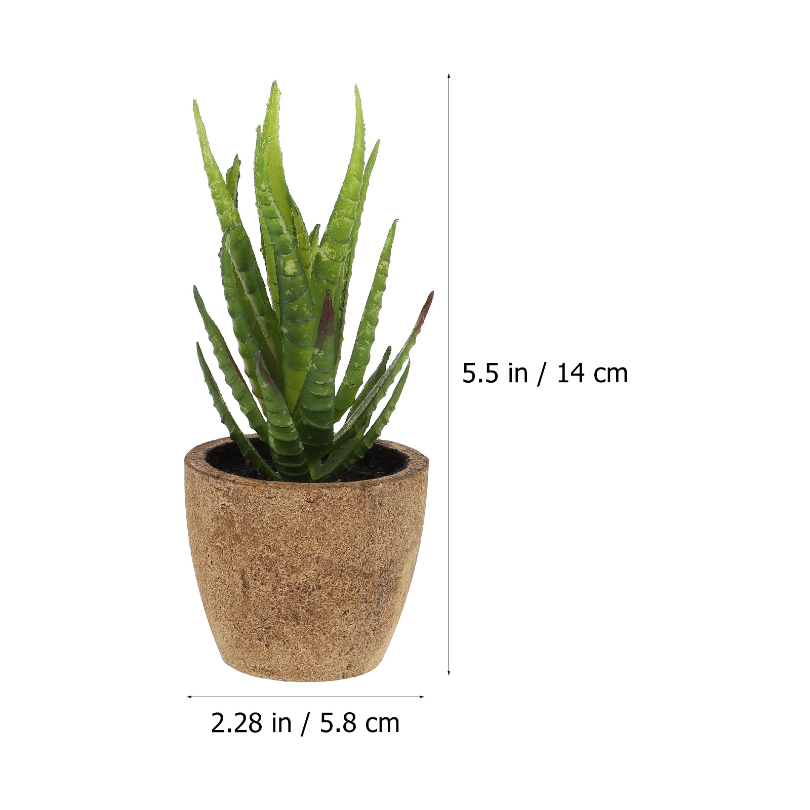 4Pcs Simulation Succulent Bons - Bonsai Garden And Cafe review and price