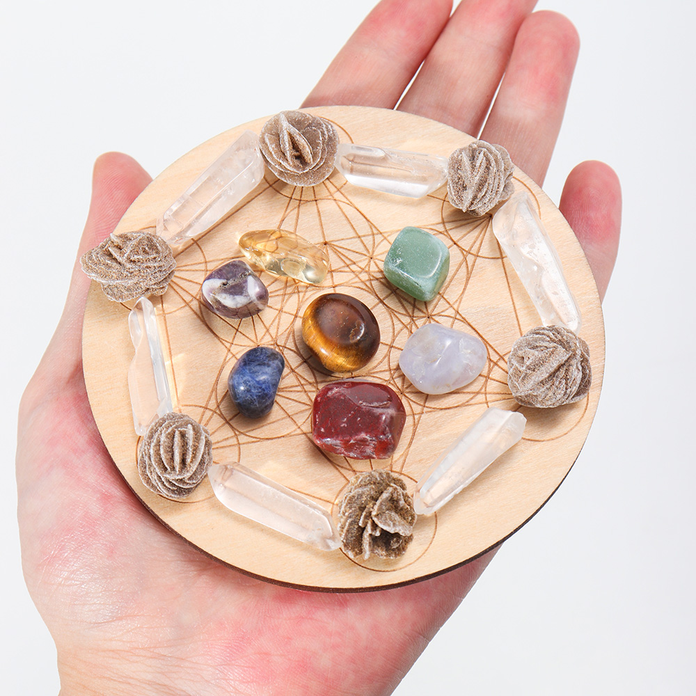 7pcs/set Natural Crystal Mixed - Bonsai Rock Garden review and price
