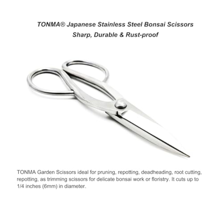 TONMA Scissors [Made in Japan] - Bonsai Garden Japan review and price