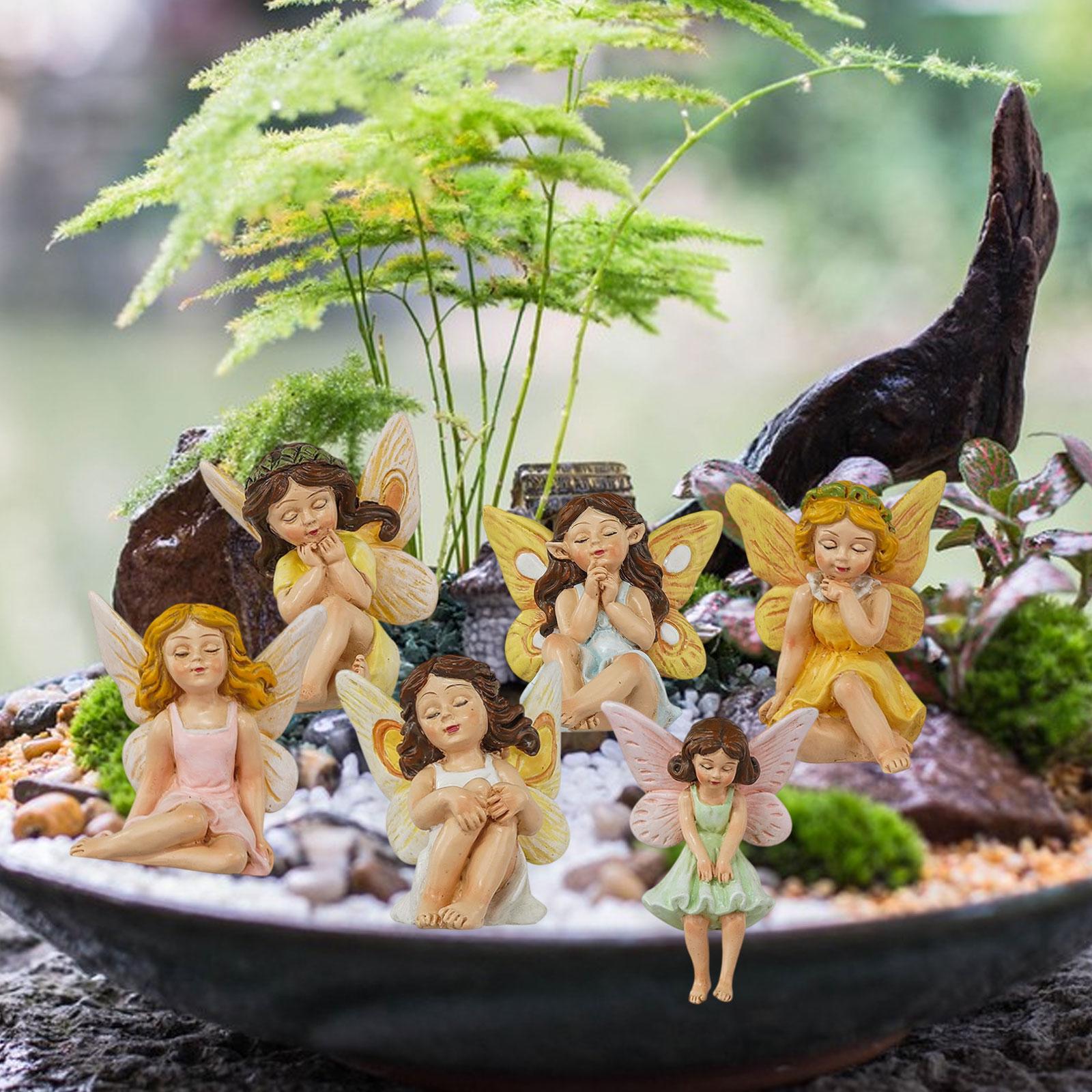 6Pcs Fairy Garden Accessories  - Bonsai Garden Backyard review and price
