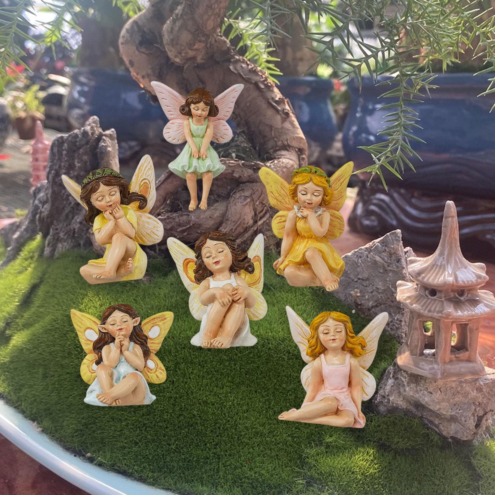 6Pcs Fairy Garden Accessories  - Bonsai Garden Backyard review and price