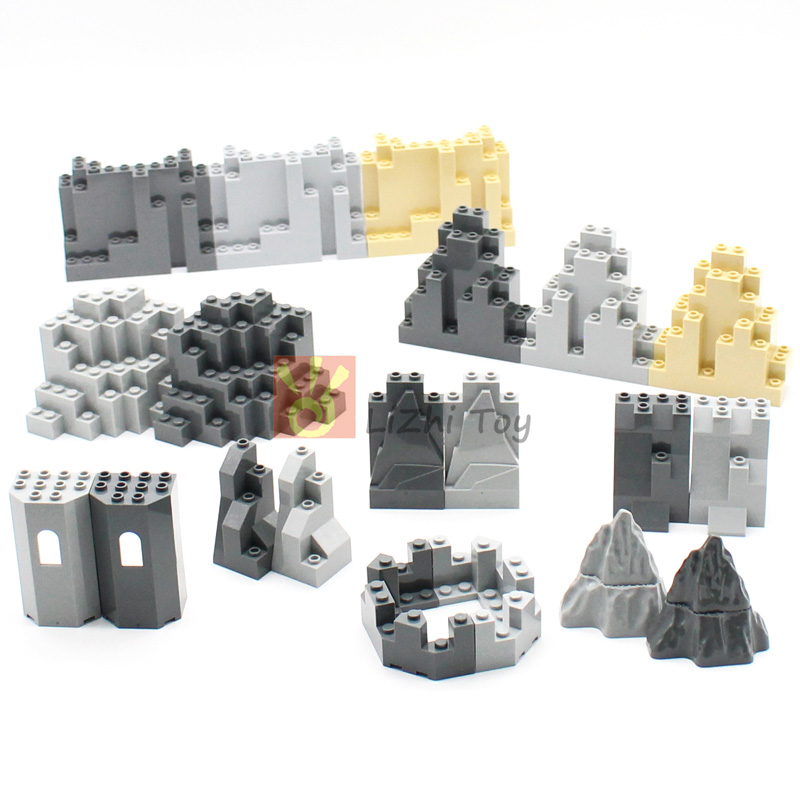 MOC Bricks Castle Mountain Roc - Bonsai Rock Garden review and price