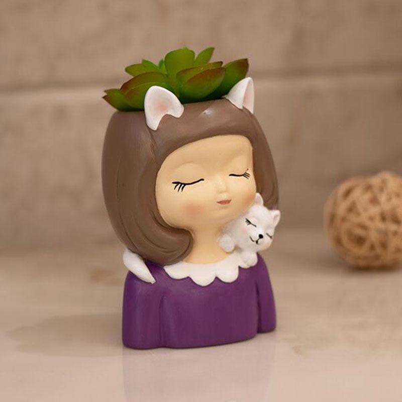 Creative Resin Fleshy Flowerpo - Bonsai Garden Europe review and price