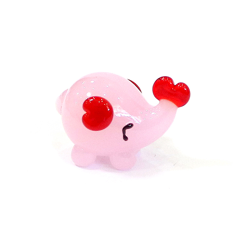 Cute Mini Glass Elephant Figur - Bonsai Garden Japan review and price